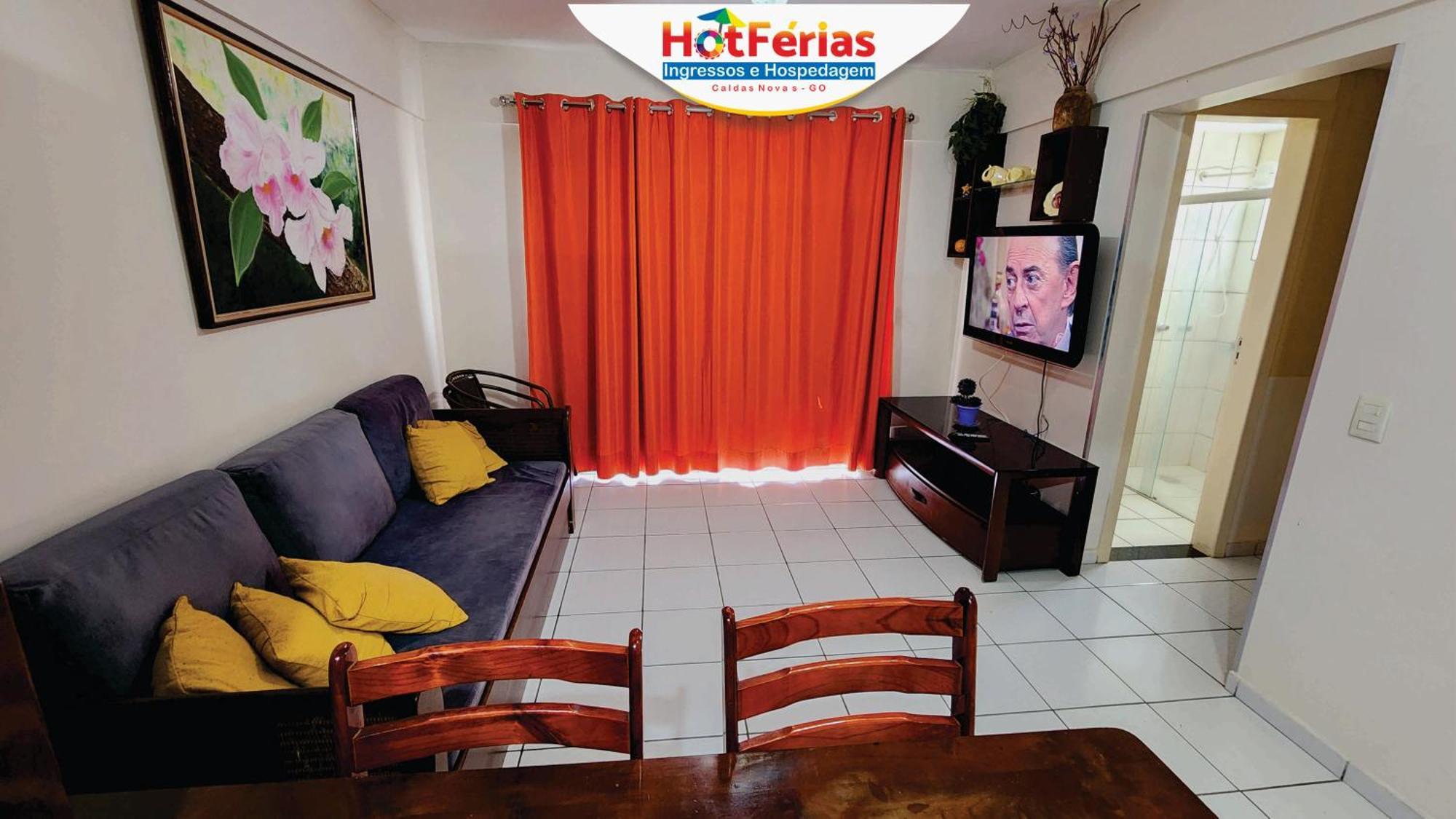 Flat Paradise, Piscinas Termais, Proximo Ao Centro - Hotferias Caldas Novas Ngoại thất bức ảnh