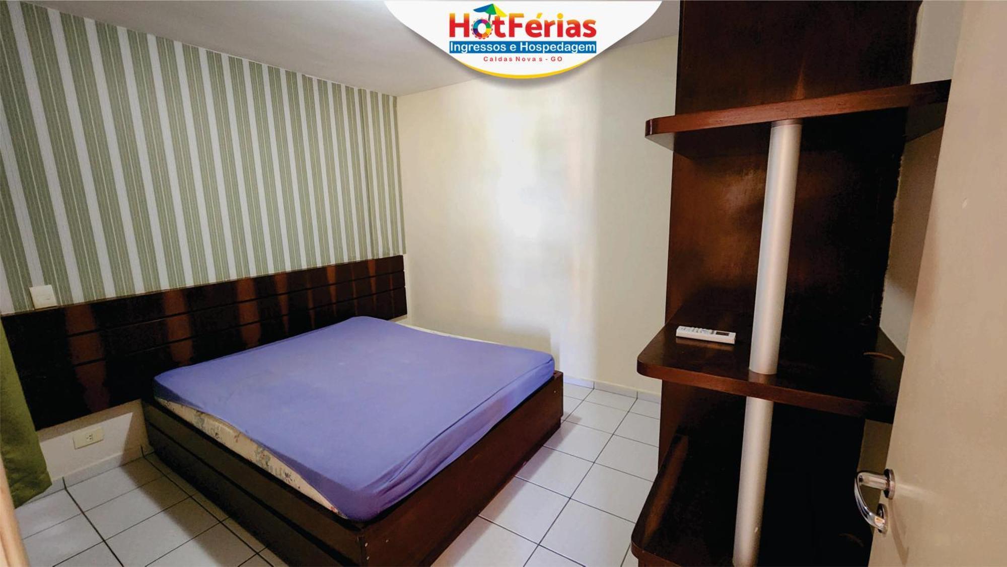 Flat Paradise, Piscinas Termais, Proximo Ao Centro - Hotferias Caldas Novas Ngoại thất bức ảnh