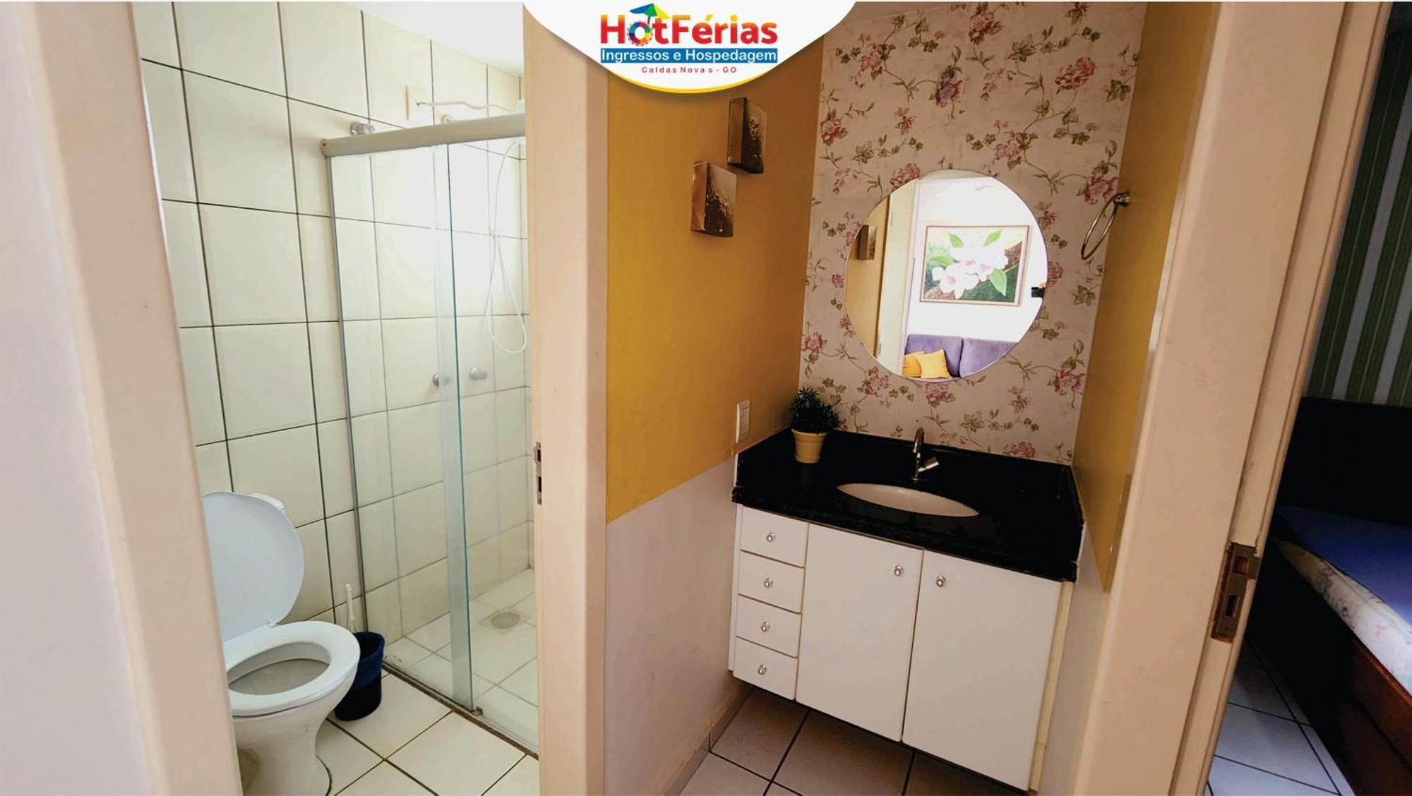 Flat Paradise, Piscinas Termais, Proximo Ao Centro - Hotferias Caldas Novas Ngoại thất bức ảnh