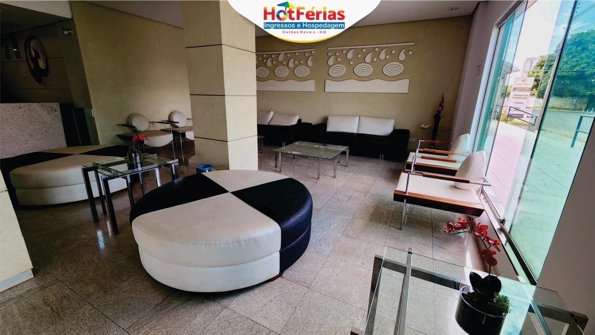 Flat Paradise, Piscinas Termais, Proximo Ao Centro - Hotferias Caldas Novas Ngoại thất bức ảnh