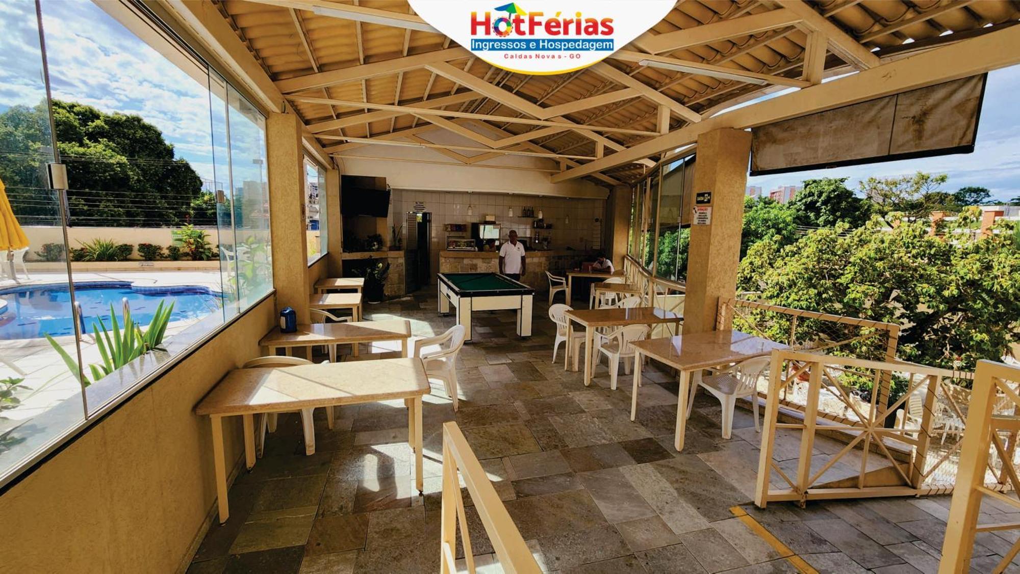 Flat Paradise, Piscinas Termais, Proximo Ao Centro - Hotferias Caldas Novas Ngoại thất bức ảnh