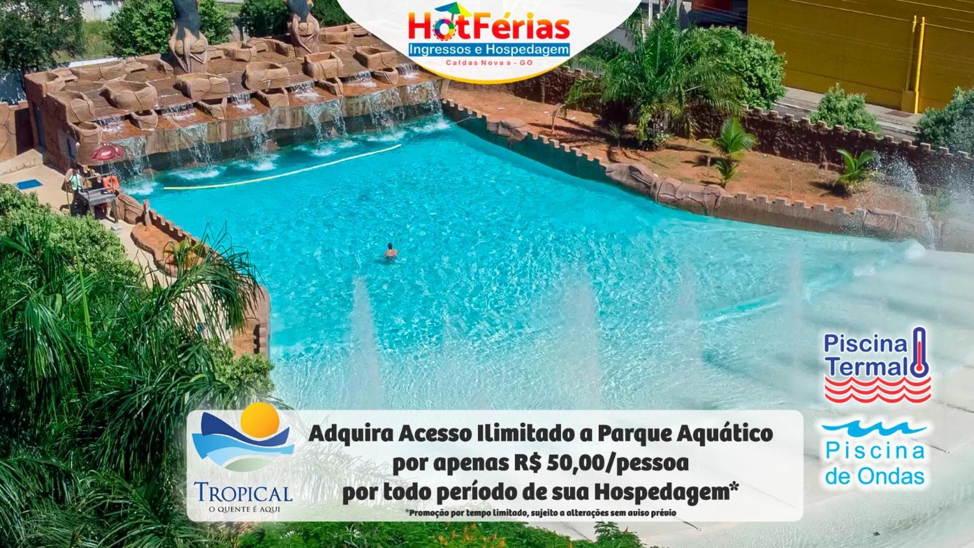 Flat Paradise, Piscinas Termais, Proximo Ao Centro - Hotferias Caldas Novas Ngoại thất bức ảnh